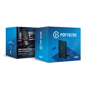 Elgato Pop Filter for Wave Microphones - Crystal Clear Sound