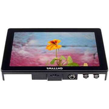 SmallHD Indie 7 On-Camera Monitor with 7-Inch LCD Touchscreen, Daylight Visibility, 3G-SDI/HDMI and Camera Control Capability