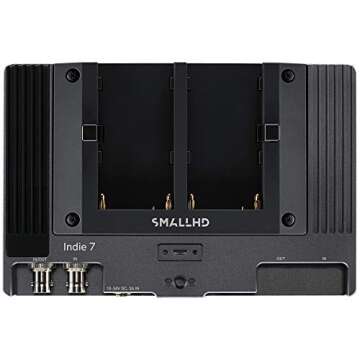 SmallHD Indie 7 On-Camera Monitor with 7-Inch LCD Touchscreen, Daylight Visibility, 3G-SDI/HDMI and Camera Control Capability