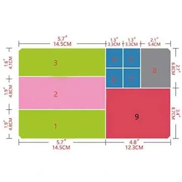 Sooyee Clear Makeup Organizer,9 Spaces Vanity Organizer Cosmetic Display Cases for Lipstick,Makeup Brushes and Skin Care Products,Plastic Makeup Storage