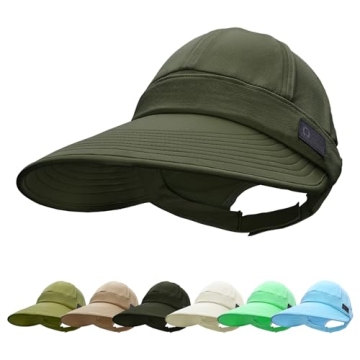 Sukeen 2-in-1 Cooling Visor Cap for Sun Protection