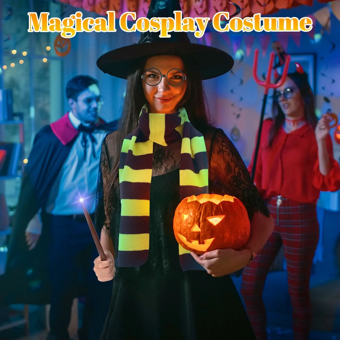 Magic Wizard Wand & Costume Accessories for Halloween
