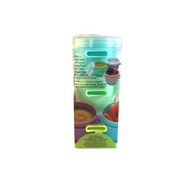 melii Snap & Go Baby Food Containers - 6 Pack, BPA-Free