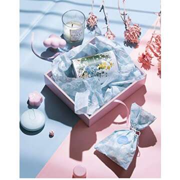 RUSPEPA Gift Wrapping Tissue Paper - Tissue Paper for Gift Wrap, Art Crafts, DIY, Pack Bags, Birthda...