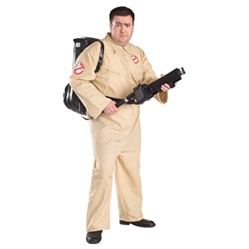 Ghostbusters Costume With Inflatable Backpack Plus Size Adult