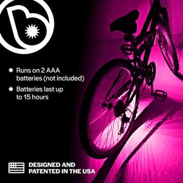 Brightz GoBrightz LED Bike Frame Light for All Ages