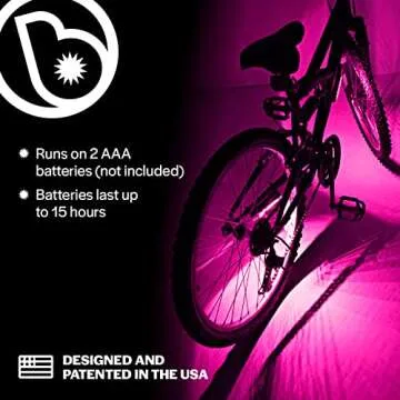 Brightz GoBrightz LED Bike Frame Light for All Ages
