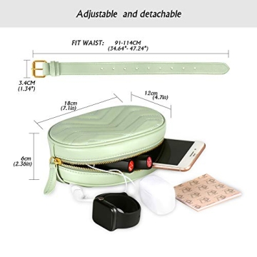 Stylish Geestock Fanny Packs for Women Waterproof Travel Bag