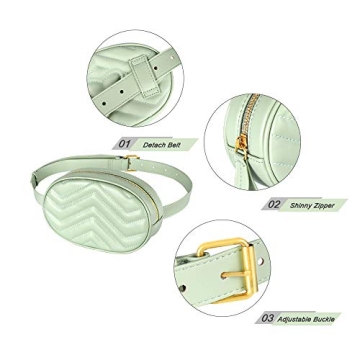 Stylish Geestock Fanny Packs for Women Waterproof Travel Bag