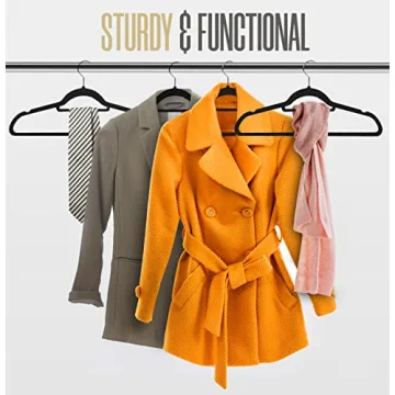 Utopia Home Velvet Hangers - Non-Slip Wardrobe Solution