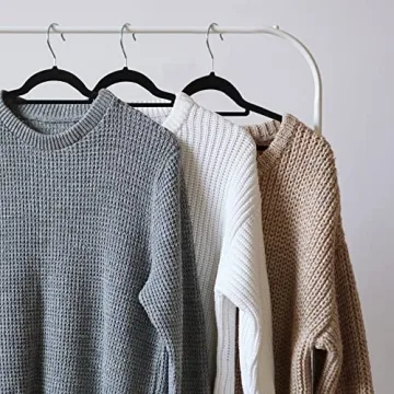 Utopia Home Velvet Hangers - Non-Slip Wardrobe Solution