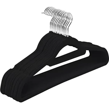 Utopia Home Velvet Hangers - Non-Slip Wardrobe Solution