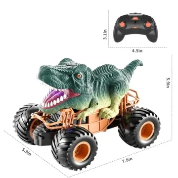 Bennol Remote Control Dinosaur Car - Fun for Ages 3-8!