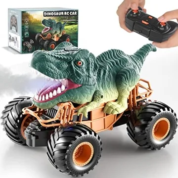 Bennol Remote Control Dinosaur Car - Fun for Ages 3-8!