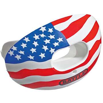 Battle Oxygen Lip Protector Mouthguard – Football and Sports Mouth Guard – Maximum Oxygen – Mo...