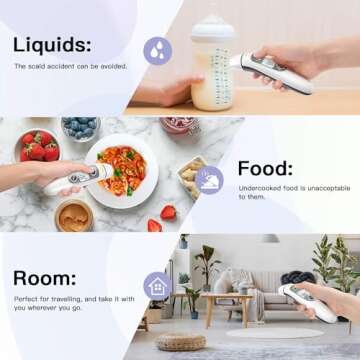 Touchless Thermometer for Accurate Instant Readings