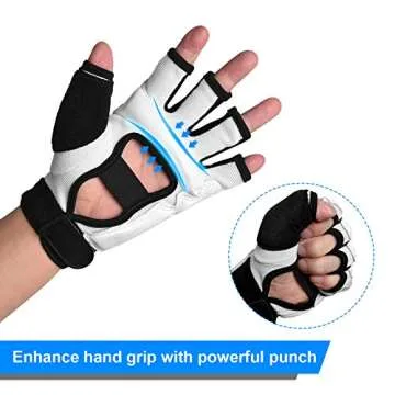 Xinluying Punch Bag Taekwondo Karate Gloves for Training
