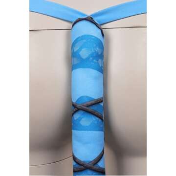 Gosbeliy Blue Tail Costume Tail for Cosplay and Halloween