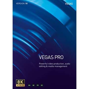 VEGAS Pro 18 – Video Production, Audio Editing and Media Management [PC Download]