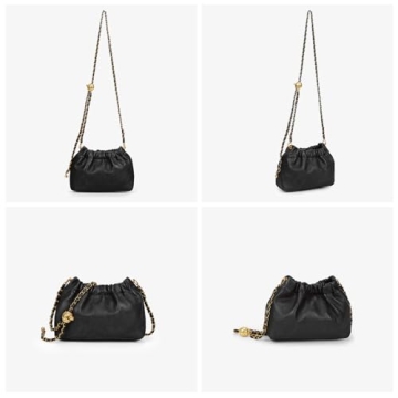 Stylish ANKICK Women's Leather Chain Hobo Bag