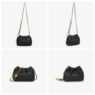 Stylish ANKICK Women's Leather Chain Hobo Bag