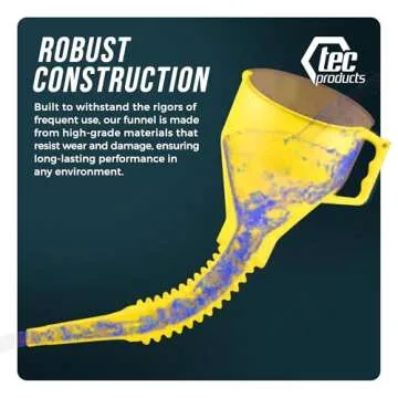 TEC Products FlexAll Funnel - Durable Flexible Automotive Tool
