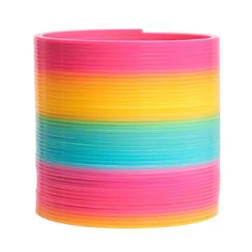 Just Play Giant Rainbow Slinky - Original 5-Inch Toy for Kids