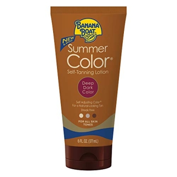 Banana Boat Summer Color Self-Tanning Lotion - Deep Dark Glow