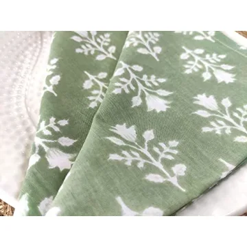 Craftbot Soft Cotton Napkins - 18x18 Eco-Friendly Cloth Set