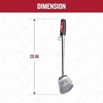 FIREDISC Ultimate 20-in Steel Spatula for Outdoor Cooking