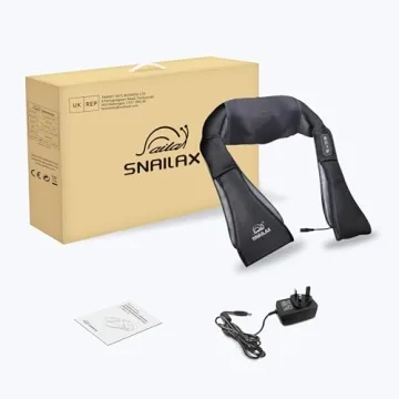 Snailax Cordless Shiatsu Neck and Shoulder Massager