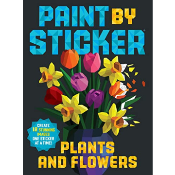 Paint by Sticker: Plants and Flowers - Creative Art Fun