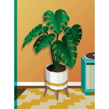 Paint by Sticker: Plants and Flowers - Creative Art Fun