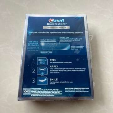 Crest 3D White Whitestrips Professional Effects, 40 count