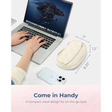 Stylish BAGSMART Travel Cord Organizer for Electronics