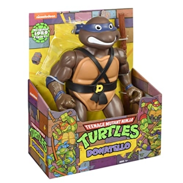 Teenage Mutant Ninja Turtles 12” Classic Donatello Figure - Retro Collectible