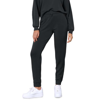 ODODOS Women's Modal Soft Jogger Pants with Pockets Adjustable Shockcord High Waist Sweatpants Casua...