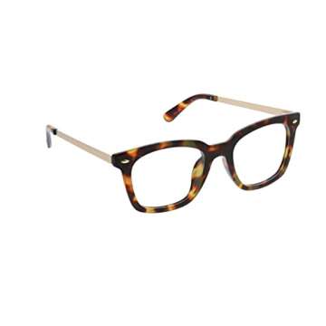 Peepers by PeeperSpecs Oprah's Favorite Women's Limelight Blue Light Blocking Reading Glasses - Tort...