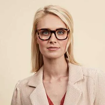 Peepers by PeeperSpecs Oprah's Favorite Women's Limelight Blue Light Blocking Reading Glasses - Tortoise +1.00