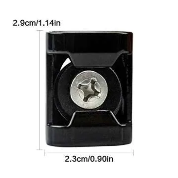 Wanty Rear License Plate Mounted Bottle Opener Tailgate Accessory fits Jeep Wrangler JL, JK, JKU and TJ Models - Awesome for Tailgating and a Great Addition to Your Jeep Wrangler Accessories