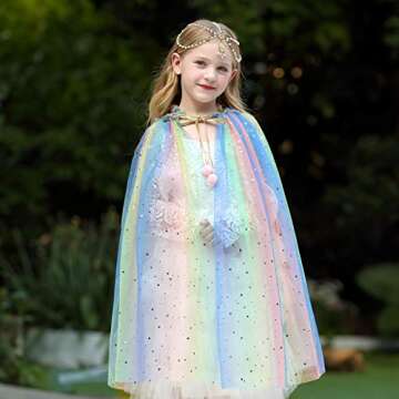 Party Chili Princess Cape Cloaks for Little Girls