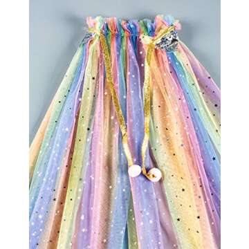 Party Chili Princess Cape Cloaks for Little Girls