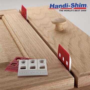 Handi-Shim Plastic Construction Shims - 40 Piece Assorted Pack