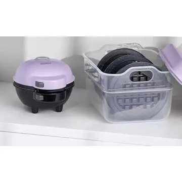 DASH Mini Waffle Maker with Spring-Themed Plates – Fun & Functional!