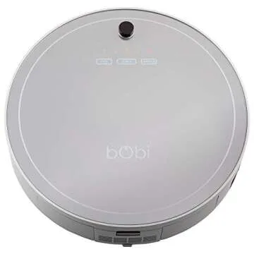 bObi Pet Robotic Vacuum Cleaner, Silver