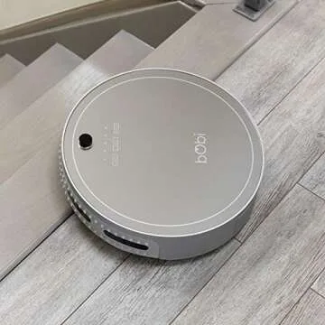 bObi Pet Robotic Vacuum Cleaner, Silver