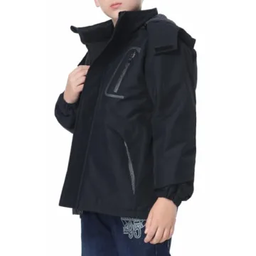 IDTALHZY Kid's Ski Jacket - Warm Waterproof Coat for Kids