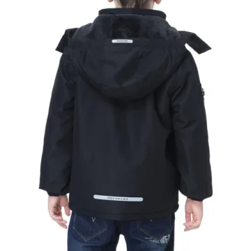 IDTALHZY Kid's Ski Jacket - Warm Waterproof Coat for Kids