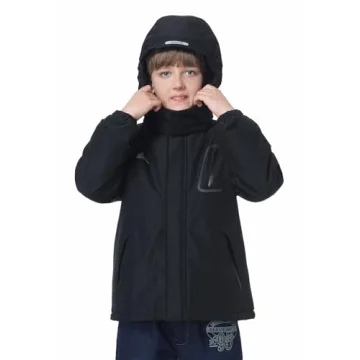 IDTALHZY Kid's Ski Jacket - Warm Waterproof Coat for Kids