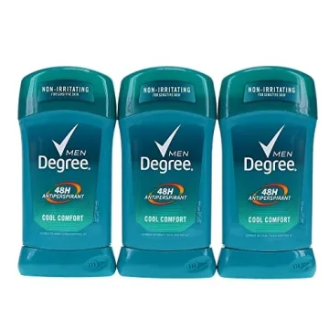 Degree Men Anti-Perspirant & Deodorant, Cool Comfort 2.7 Ounce (Pack of 3)